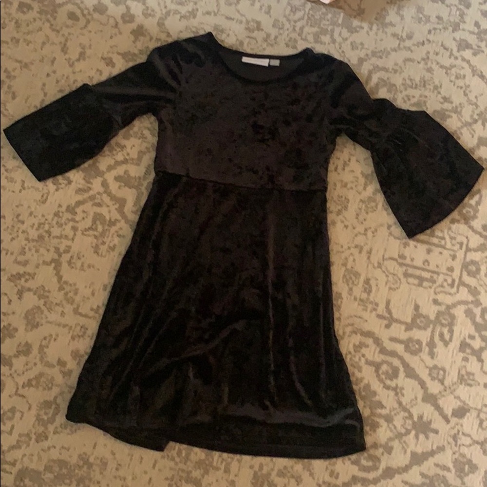 Girls black dress size 7/8